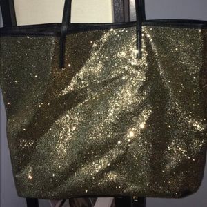Sparkly tote bag